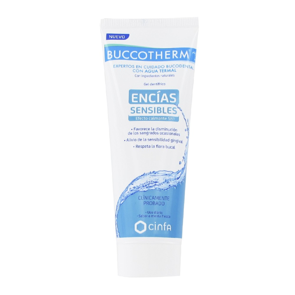 Buccotherm gel dentífrica encias sensibles 75ml