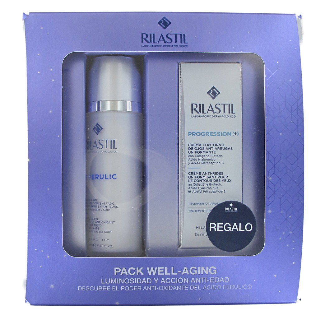 Rilastil S-Ferulic  serum BI gel 30ml+contorno de ojos 15ml