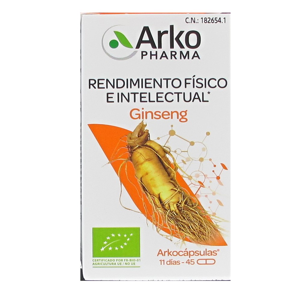 Arkocapsulas Ginseng 45 cápsulas