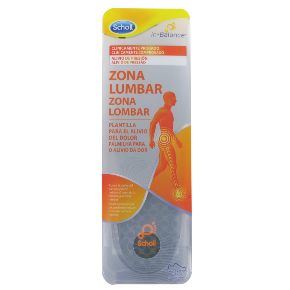 Dr Scholl In Balance plantillas lumbar Talla L 1 par