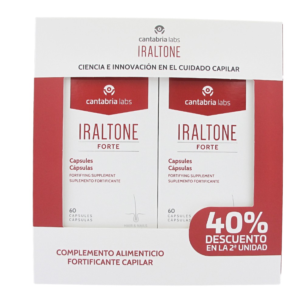 Ifc Iraltone Forte 60 caps + 60 caps + Iraltone champu 125ml