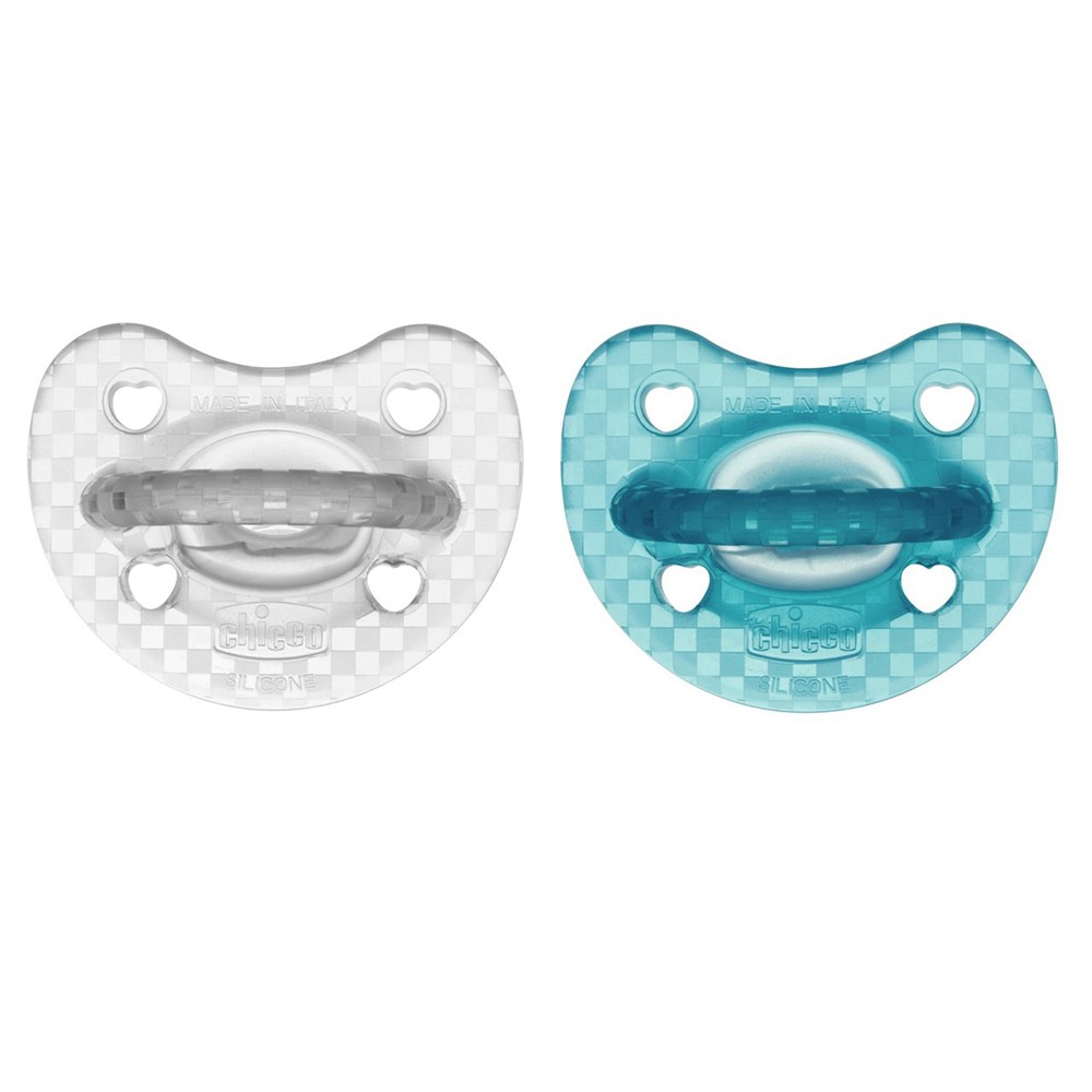Chupete PhysioForma luxe Silicona 16-36 M Duplo azul/transp