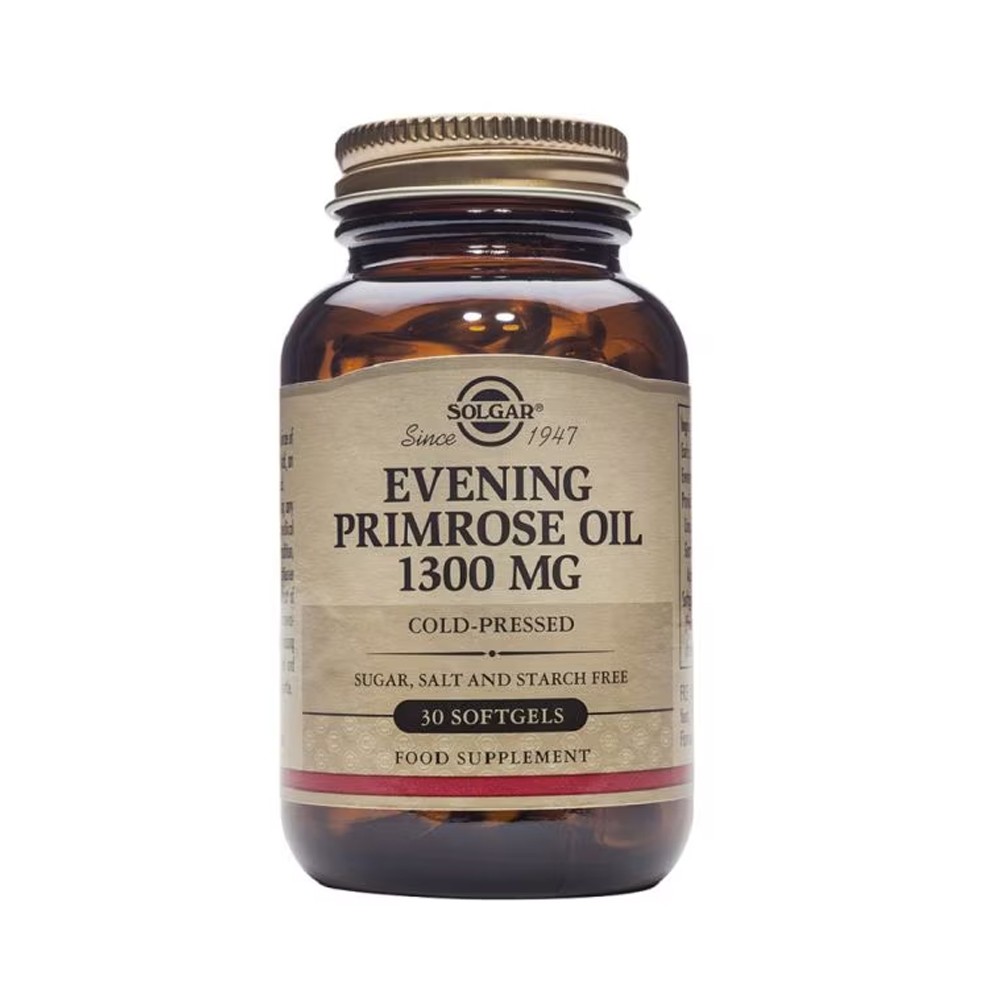Solgar Evening Primrose Aceite de Onagra 1300mg 30 cápsulas