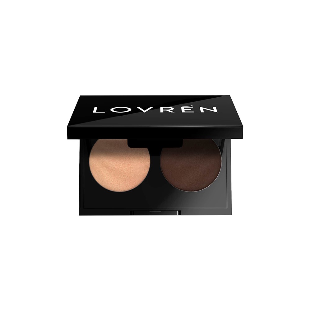 Lovren sombra de ojos Duo Brown OM2