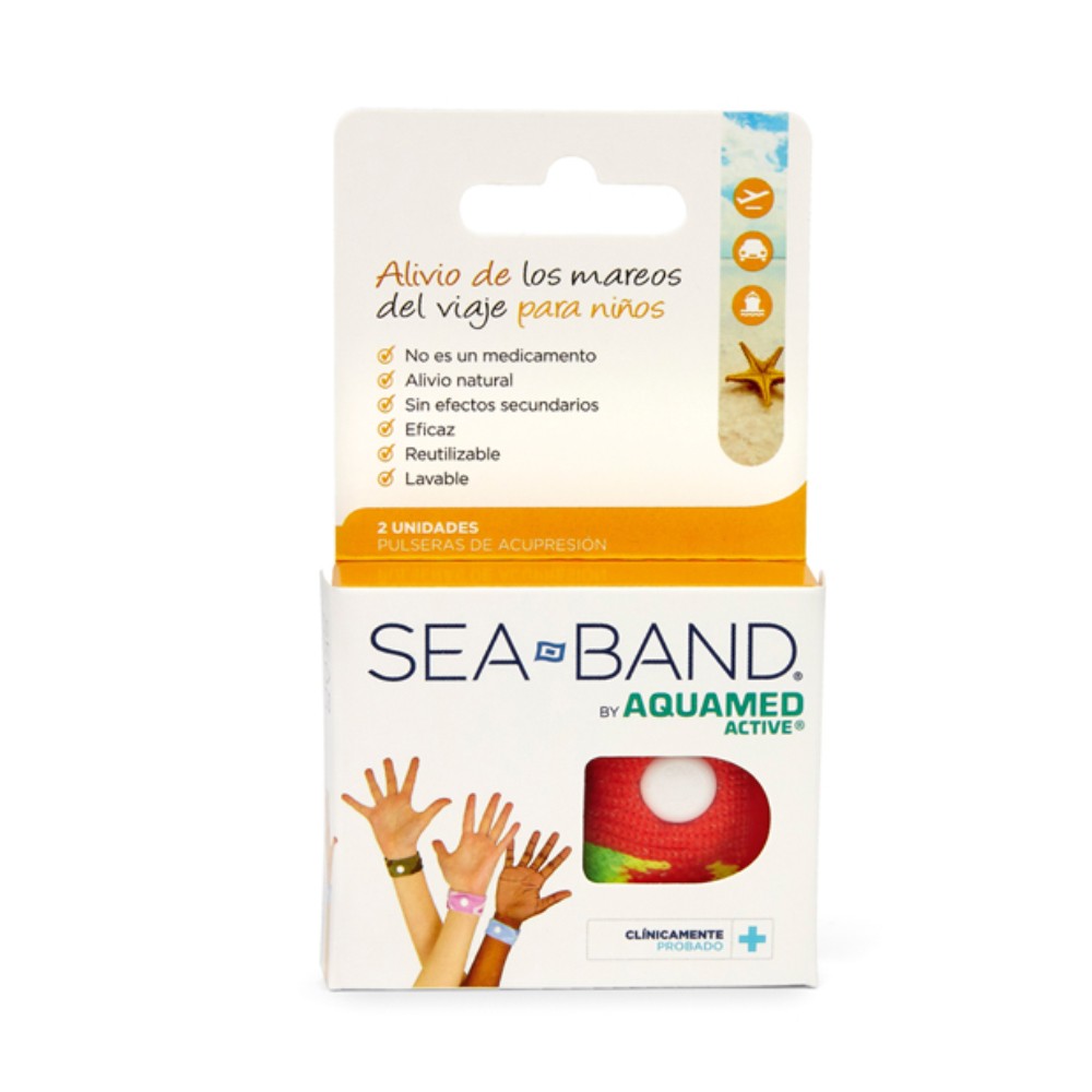 Aquamed Active Pulsera antimareo niños 2 unidades